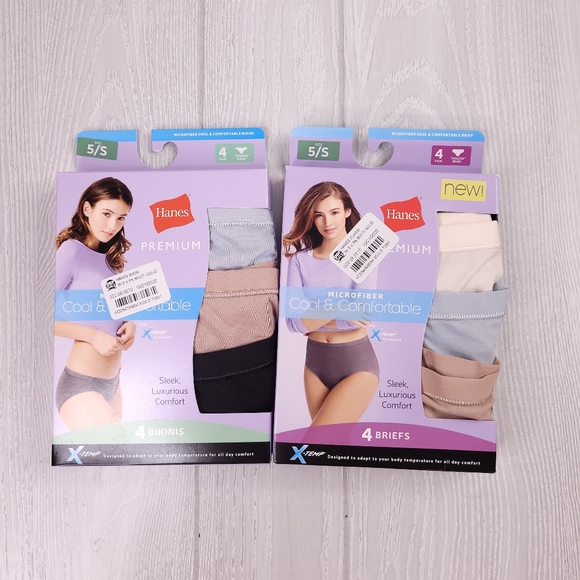 Hanes Other - Hanes Cool & Comfortable Microfiber Women's Panty